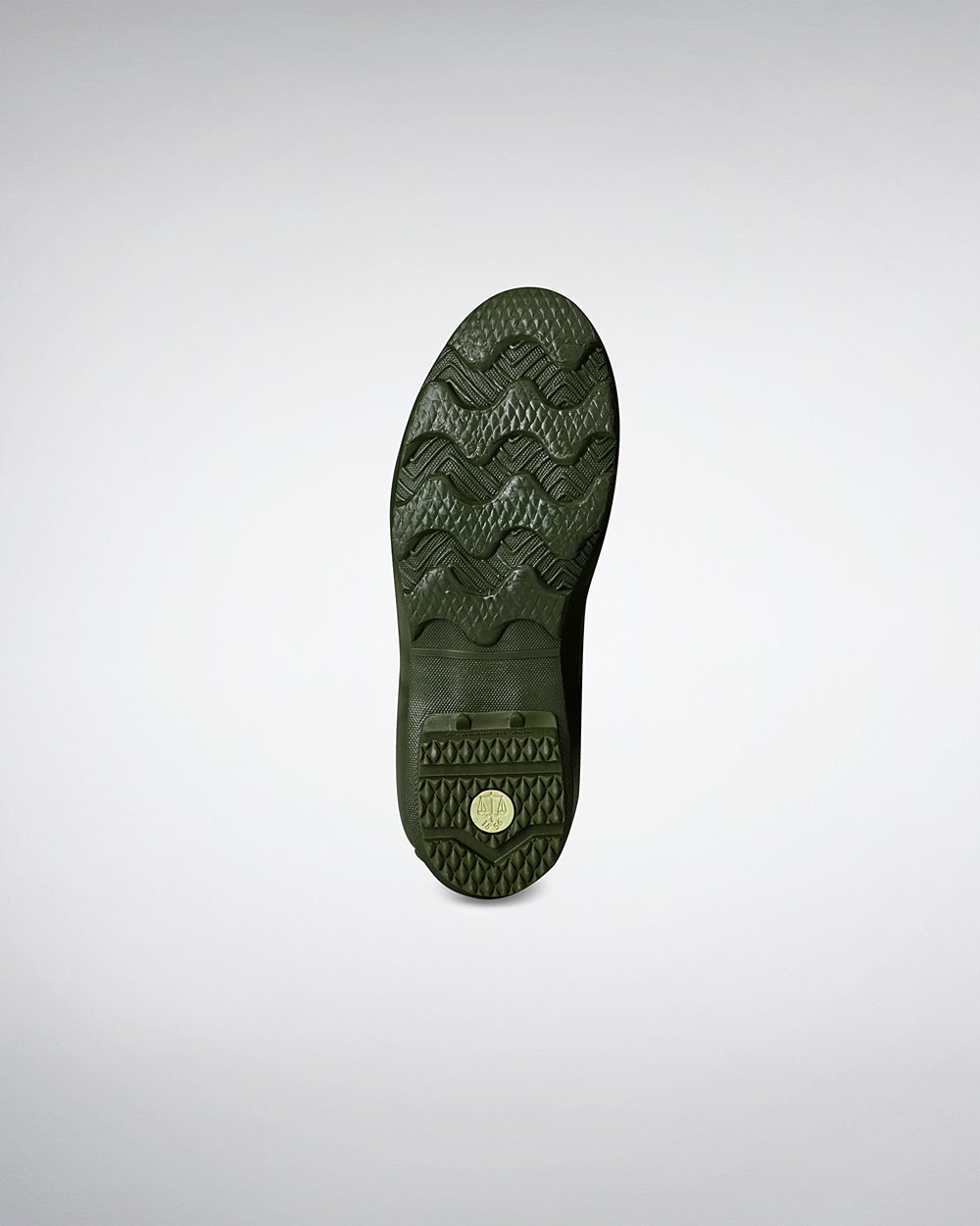 Galochas Altas Hunter Feminina Verdes - Norris Field Side Adjustable - 76FQBNYKR